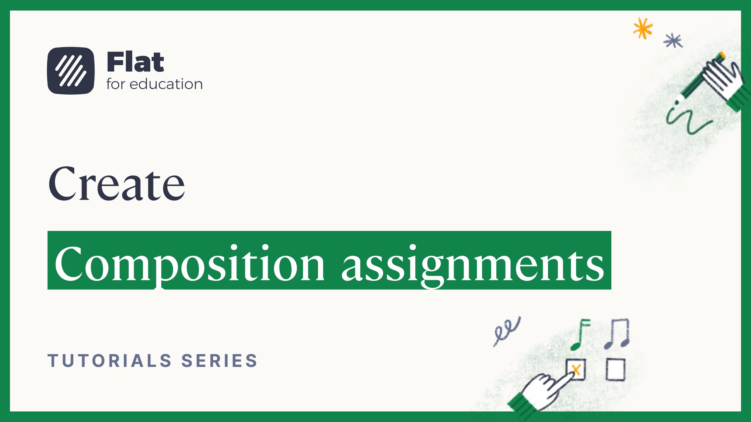 Créer des devoirs de composition